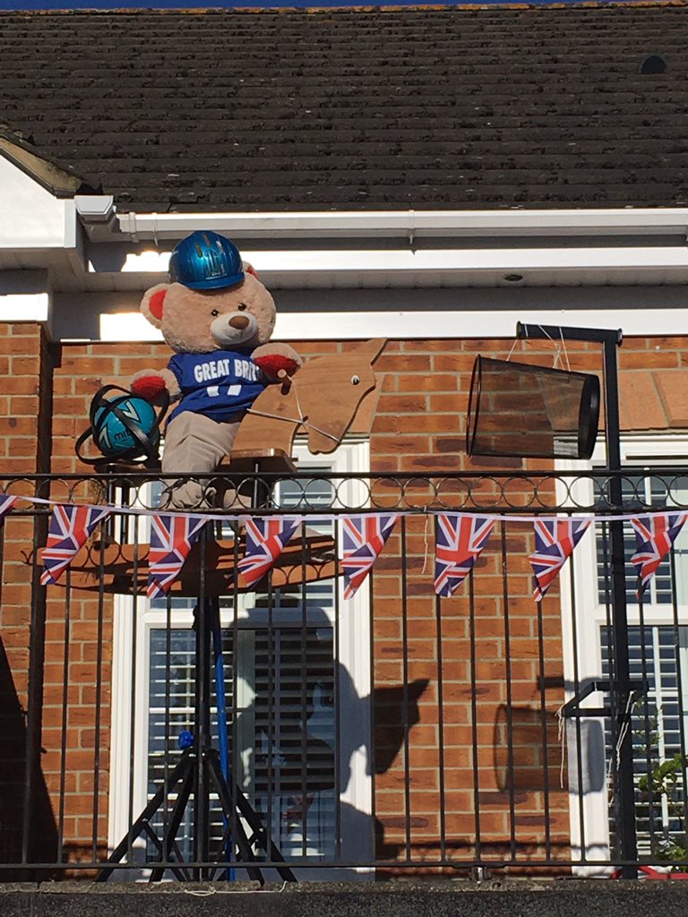 Stanley Big Ted representing GB in Horseball today. Horseball is a little known sport and is a cross between Polo, Rugby and Basketball. <a href="/HorseballUK/">British Horseball</a> #equestrian <a href="/LogFirepit/">Deluxe Log Fire Pit</a>
