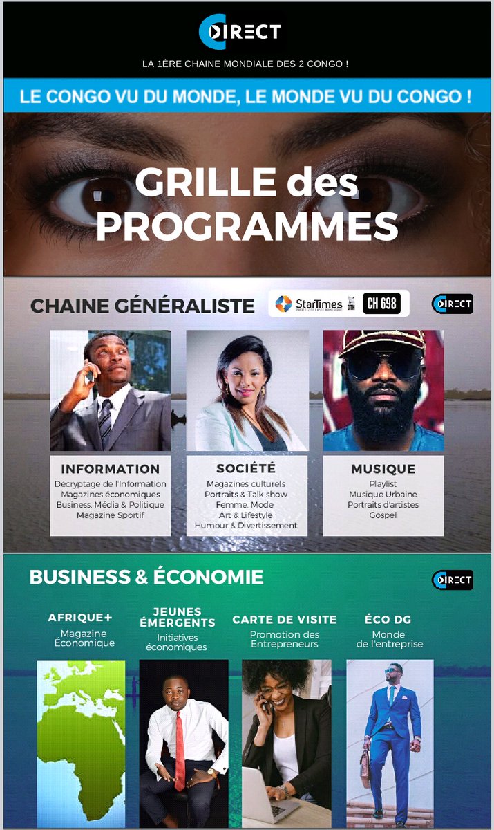Emmanue11110071's tweet photo. Hello les Amis ‼️‼️
Retrouvez Jeunes Émergents votre Magazine sur #Cdirect a partir de Sptembre:
✅Entrepreneur
✅Porteur de Projet
✅Chef D'entreprise .....
Participez à cette nouvelle Saison. Contact Whatsapp : 04 455 72 03 Réserver votre espace de communication 🌎🔥 https://t.co/XOewebluyE