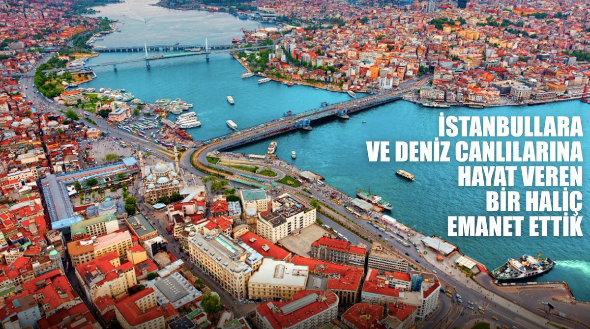 VeyselEroglu's tweet photo. 1994’te #Haliç’i lağım çukuru olarak teslim aldık.

İstanbul’un atıksuyunun %95’i Haliç’e ve Boğaza akmaktaydı. Hiçbir canlı yaşamazdı.

Sn. @RTErdogan’ın talimatıyla Kuzey ve Güney Haliç projesini tamamladık. İBB, 5 milyon m3 çamuru temizledi.

Dünya Metropolis ödülünü kazandık. https://t.co/Vxjjnrfcxh