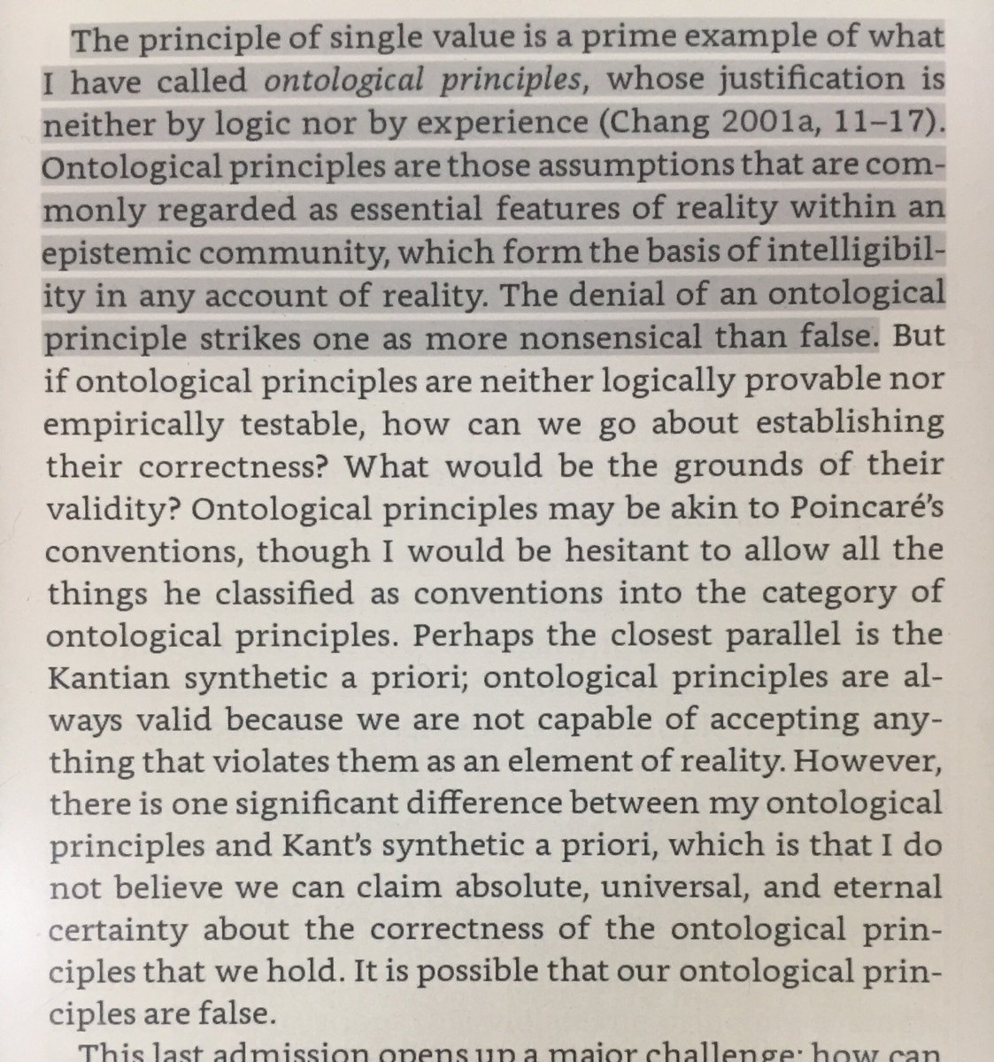 “It is possible that our ontological principles are false.”This is honest writing. I love that there’s no handwaving or pontificating. It’s deeply humble and I think that’s why it appeals to me so much.