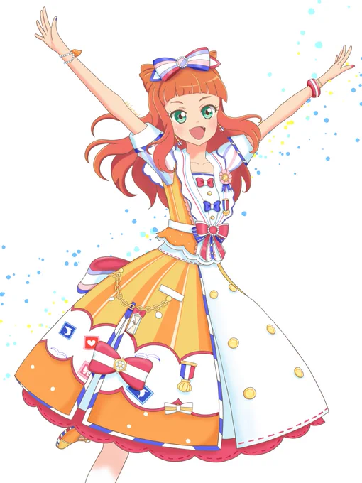 夏ですわー!なあこちゃん。
#アイカツ 
#アイカツスターズ 
#早乙女あこ 