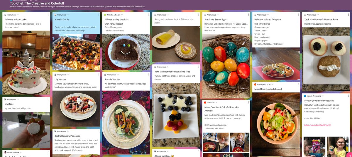 HWE_Mustangs's tweet image. So much to celebrate during community meetings today! Congratulations to our Academic Aces, our performers for tomorrow's talent show, and all of our #creativecooks who joined the Hazelwood Top Chef Challenge!