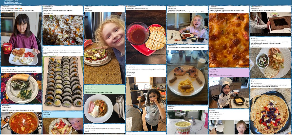 HWE_Mustangs's tweet image. So much to celebrate during community meetings today! Congratulations to our Academic Aces, our performers for tomorrow's talent show, and all of our #creativecooks who joined the Hazelwood Top Chef Challenge!