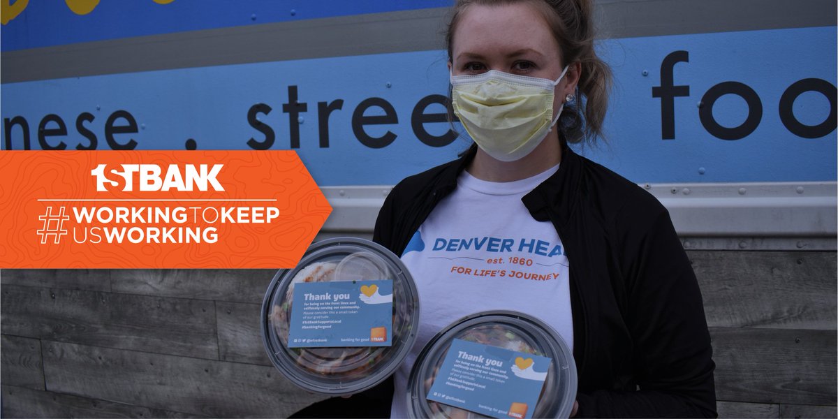 MetroDenverEDC's tweet photo. .@eFirstBank is helping those hardest hit by #COVID19 by supplying $1B in SBA Paycheck Protection loans, offering an assistance program for loan payment deferrals, donating towards #PPE manufacturing, & promoting local businesses: https://t.co/OquMbUAPEh. #workingtokeepusworking https://t.co/oTABHRCoto