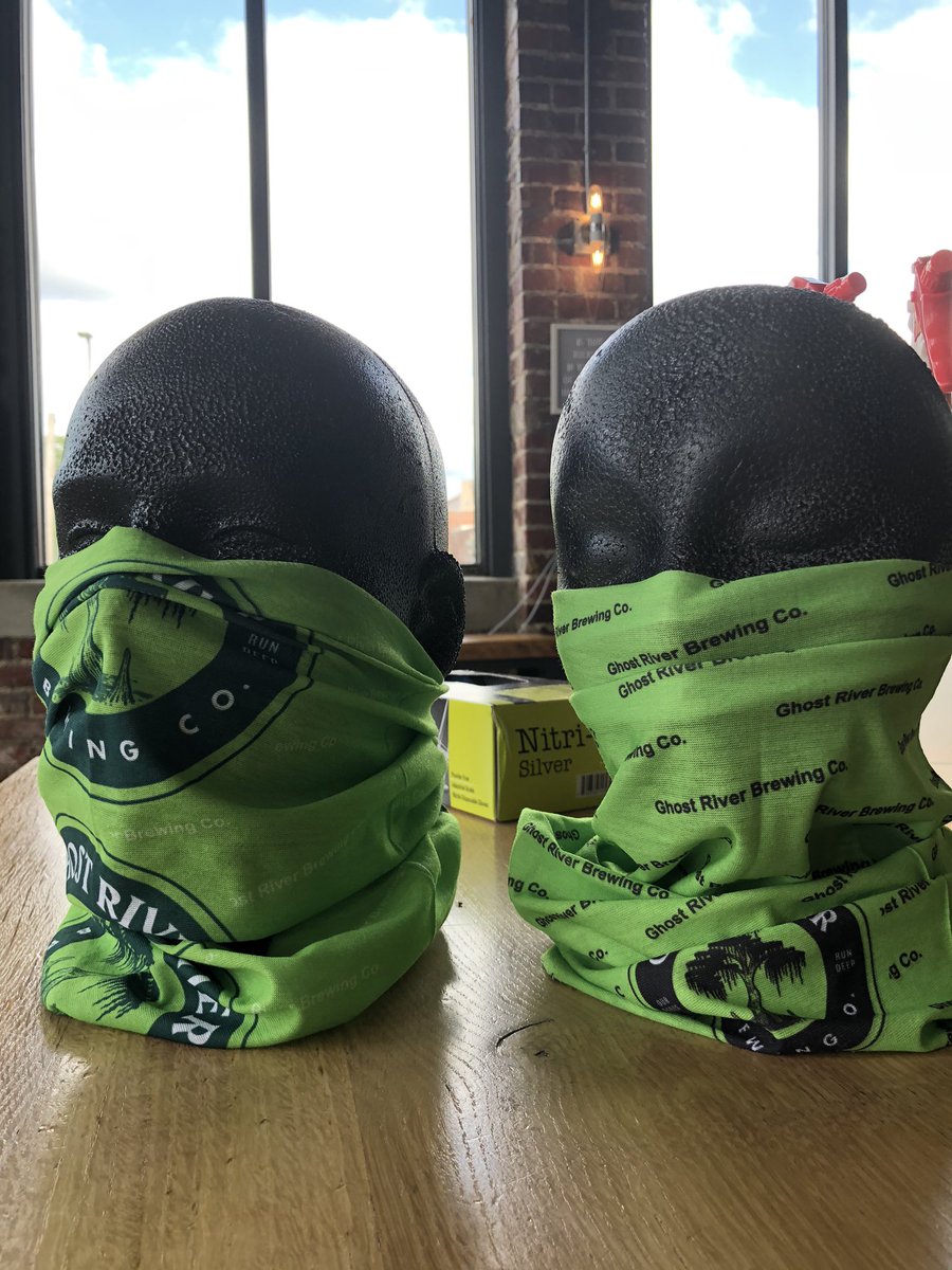 Peep the new masks! $5 in the taproom!