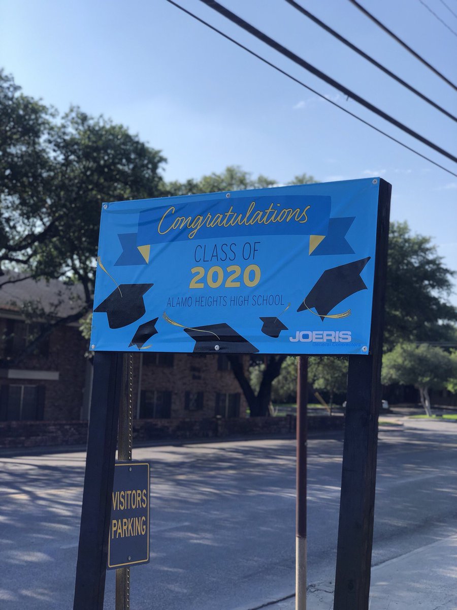 Thank you <a href="/JoerisGC/">Joeris</a> for helping us celebrate our Seniors! <a href="/AHISD/">Alamo Heights ISD</a> <a href="/AHHSmules/">AHHS Mules</a>