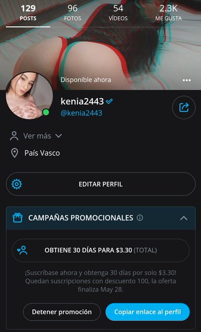 🥵 30 d&iacute;as de mi contenido por 3.30$ 🔥 Solo por 24 horas 🍆🔥💦 https://t.co/tlq8YTdvd5<a href="/tag/onlyfans"class="tags"><span>#onlyfans</span></a>