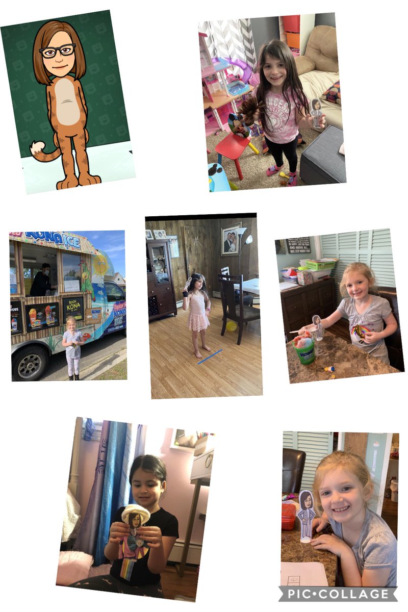 Bitmoji Saporito had so much fun today- I ate an ice - had a dance class- helped clean a room - and got dressed up twice- fun all day long ⁦<a href="/SparkeShines/">J.F. Sparke School</a>⁩