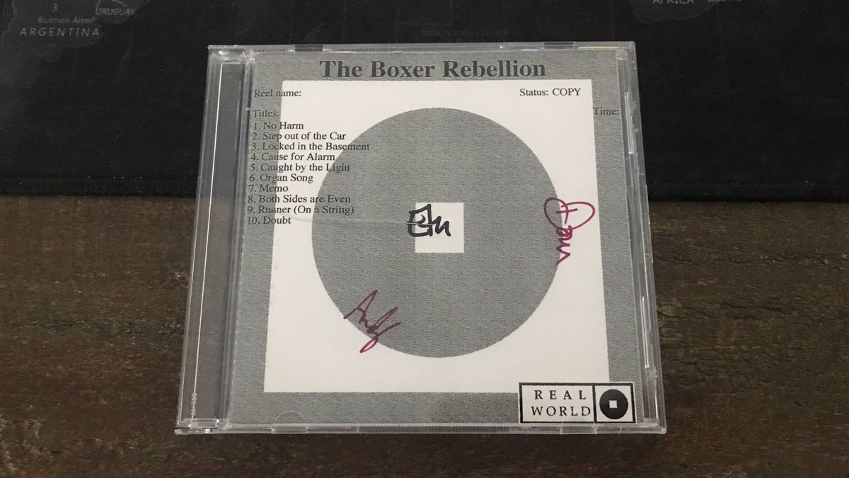Hard to believe it’s been ten years since we each walked out of Real World Studios with a copy of ‘The Cold Still’. <a href="/boxerrebellion/">BoxerRebellion</a>