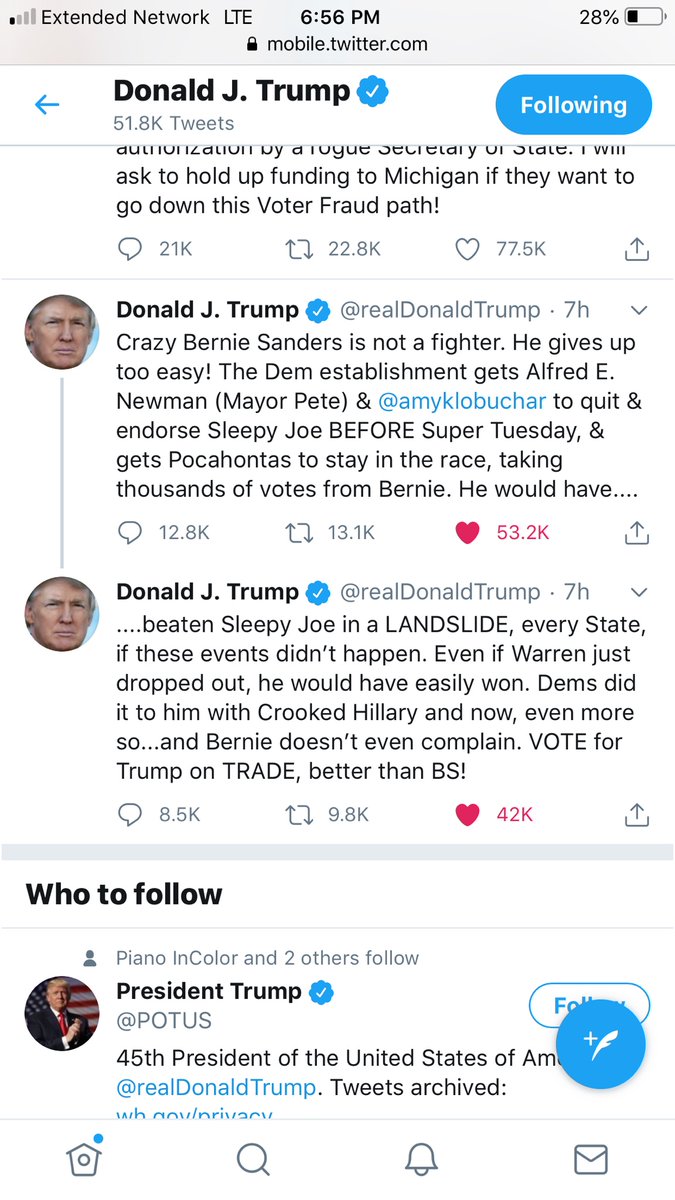 NopeByPope's tweet image. @realDonaldTrump saying this doesn’t make it any less true! This is exactly what happened! @BarackObama @HillaryClinton @TomPerez @JoeBiden you should be ashamed of yourselves! But, Trump thanks you in advance for his victory! #NeverBiden #OnlyBernie #BringBernieBack