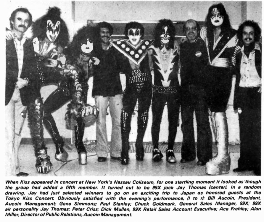RadioRewinder's tweet photo. #RadioLegend Jay Thomas with @kiss #WXLO #99X #NewYorkRadio 1977 https://t.co/da3kda1UN5