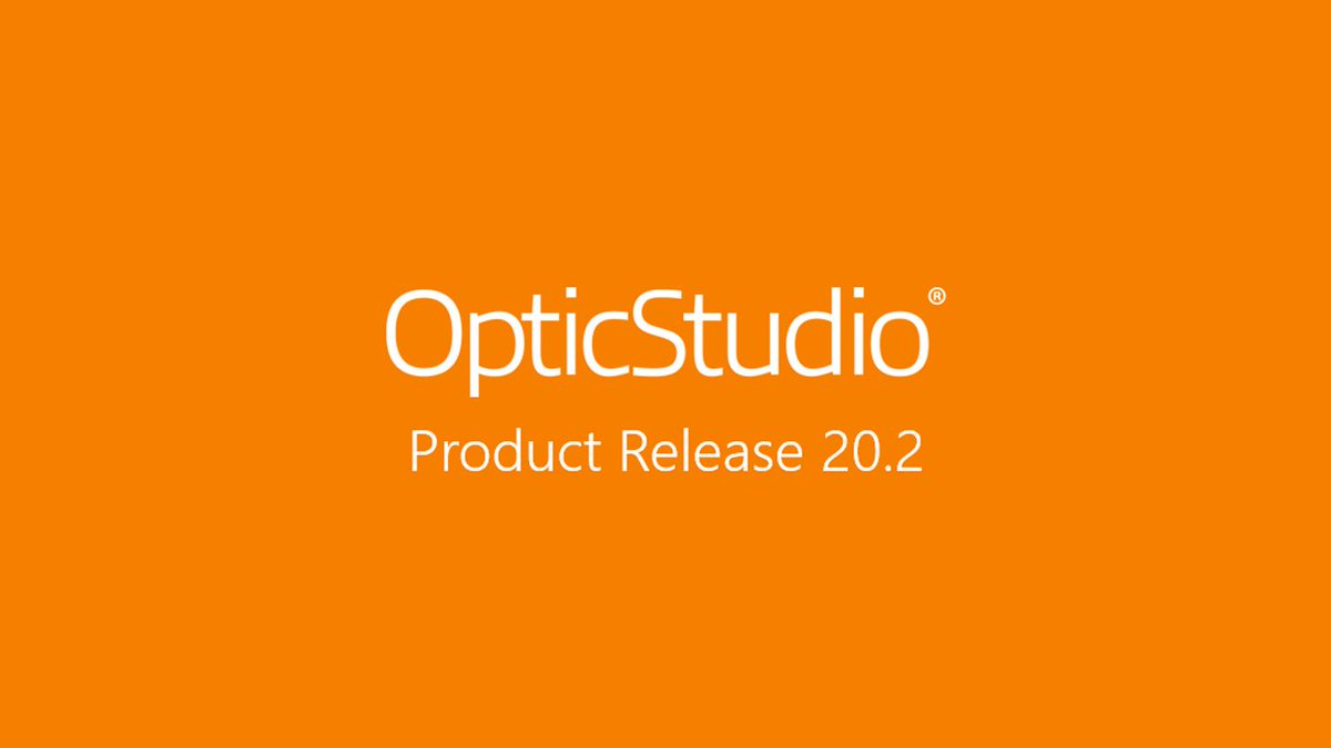 ZemaxLLC's tweet photo. Released today, OpticStudio 20.2 improves team efficiency by enabling #opticalengineers to quickly check how design decisions impact performance and manufacturability of the product. Want to learn more? Join us for our upcoming #webinar June 10/11! https://t.co/biKqrBcTGQ #zemax https://t.co/zdDMgvQffR