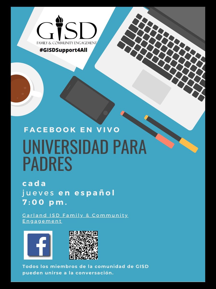 gisdengagement's tweet photo. Cada estudiante necesita escuchar, "¡Buen trabajo!" Unase a nosotros manaña a las 7:00 p.m. para celebrar la graduación &amp; decirle a su estudiante cuán orgulloso está usted de el.
 https://t.co/aBHTgqFIXM.
#GISDSupport4All
#GISD2020Grad https://t.co/XW3R0tYh4B