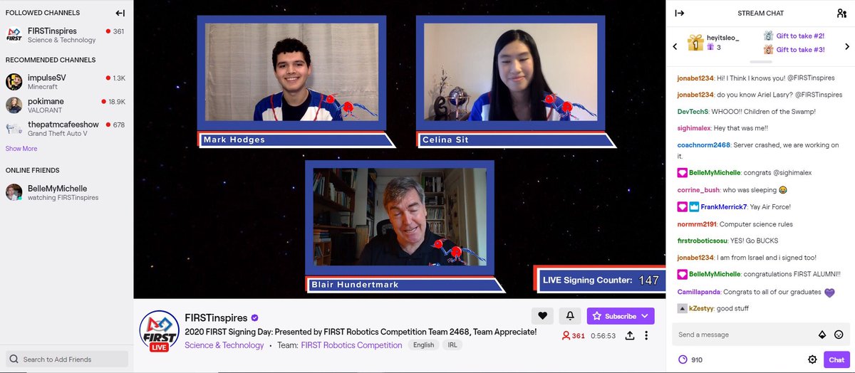 FIRST Signing Day tweet media