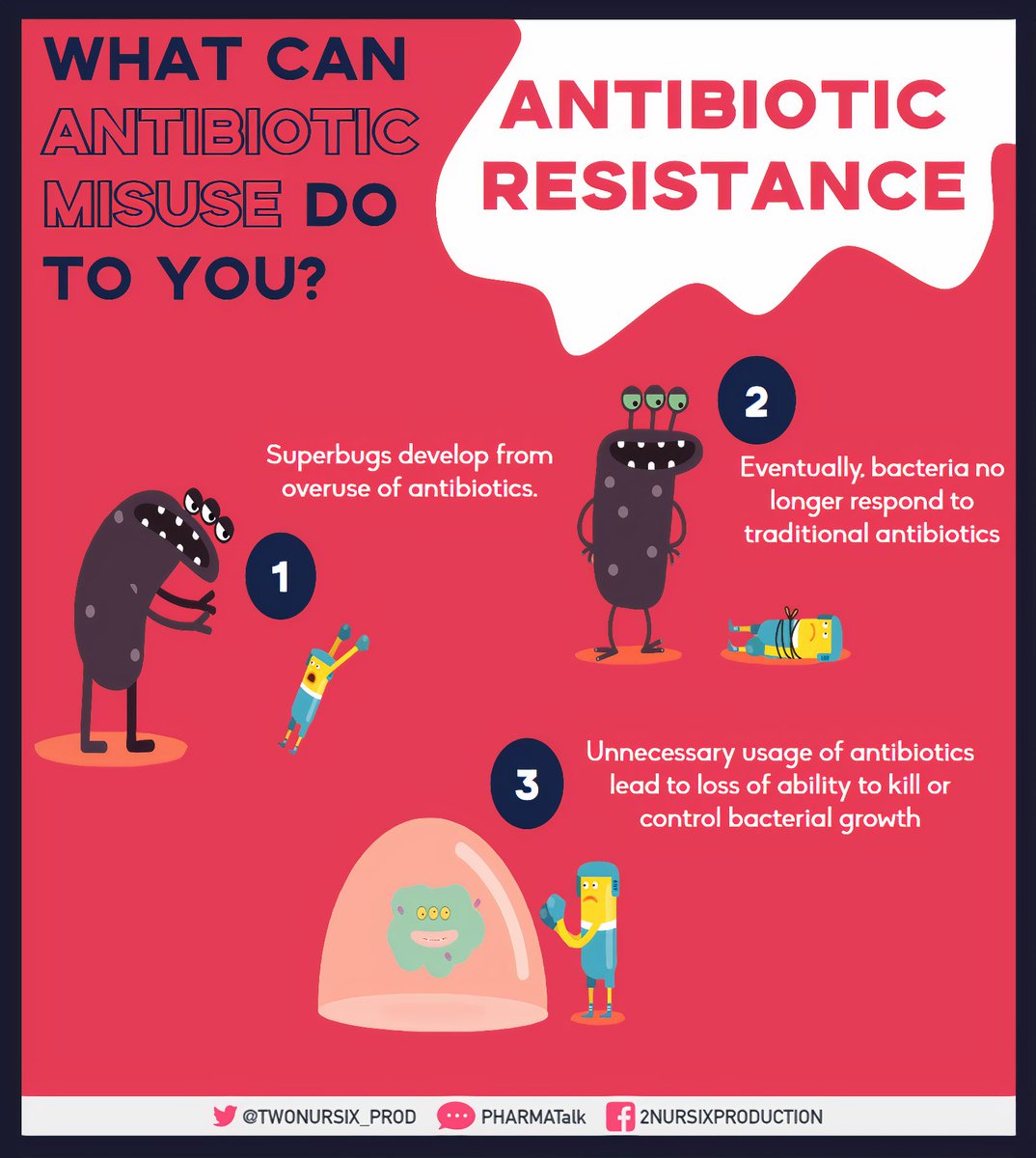 NURSIX_PROD's tweet photo. Ay nako, mars! May reseta ba yang pag-inom mo ng antibiotics? Ugaliing magpa-konsulta kay doc at hindi kay kumare, para maiwasan ang maaaring nakasasamang epekto nito sa ating kalusugan!

#SarilingGamotDapatIpagdamot
#AkinLangAngGamotKo
#PHARMATalk
#MakingADifference https://t.co/KBCSpMD8Vq