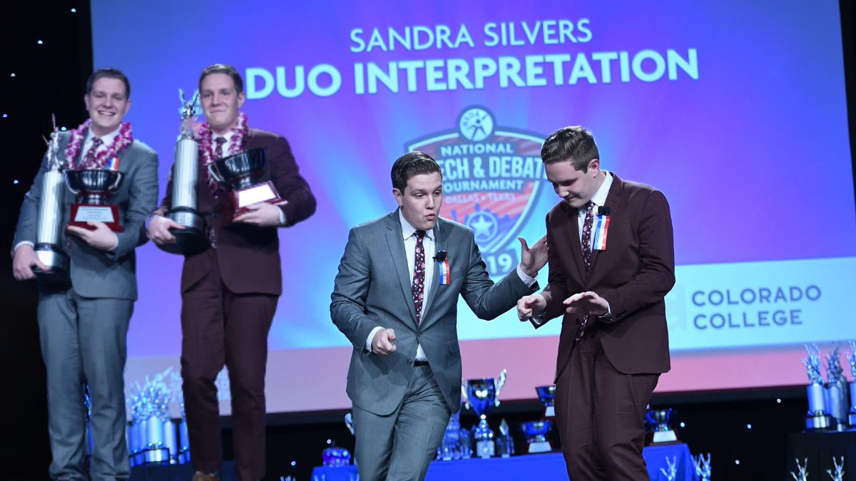 debating4youth's tweet photo. Interview with Duo Interpretation National Champions!

https://t.co/ZqRm1muxGE https://t.co/Pt1WQoTIcT