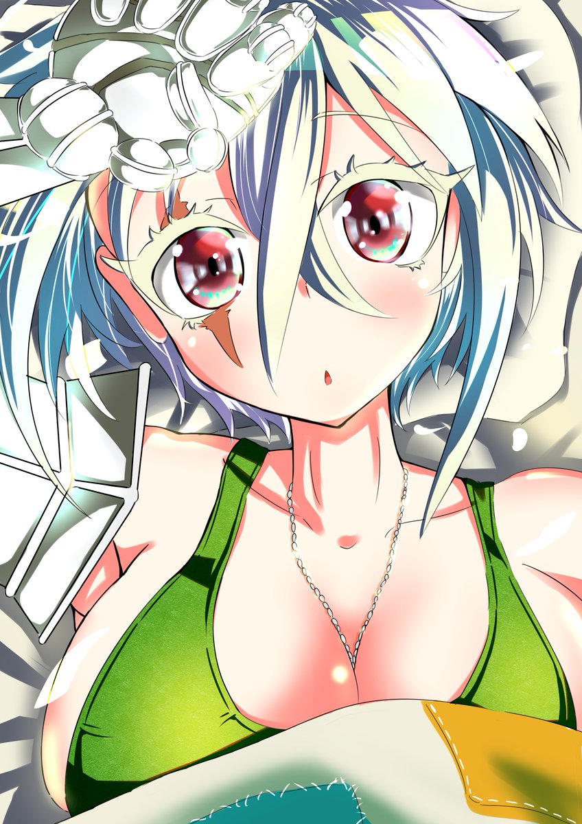 うちの子『ヘルミーネ・トレーガー』ちゃんおはよう絵です♪
#うちの子 #ヘルミーネ・トレーガー #オリジナル #創作 #義手 #メカ #軍人 #兵士 #銀髪 #パンツァープッペ #隊長朝ですよ! #ぽへー #カラーイラスト #練習  #創作キャラ  #オリキャラ 