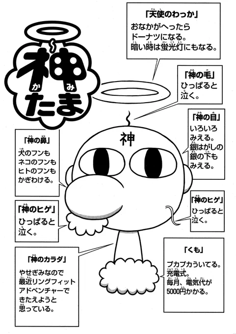 今日の主人公
「神たま」
(コロコロイチバン!連載中)

神様の神たまは神レベルの神なのだ。 