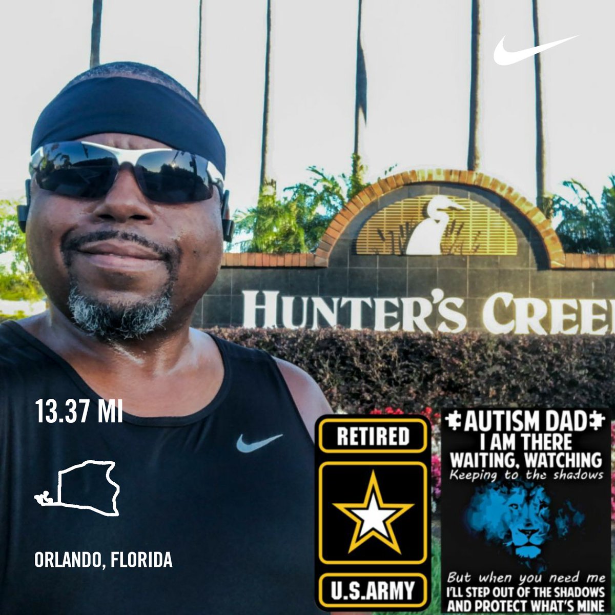 DEOliverSr's tweet photo. Ran 13.37 mi w/Nike #BuiltbyGOD #PoweredbyJESUS #IServeaGreatGOD #TeamOJB #AutismDad #HisFightisMyFight #USArmyRetired #SoldierforLife #nikeplus #TeamRWB #RunningDad #NikeRunClub #NikeRunning #BlackRunners #RuntoInspire #HuntersCreek #SocialDistancing #RunforLife #IRunwithMaud https://t.co/JGGppqKD65