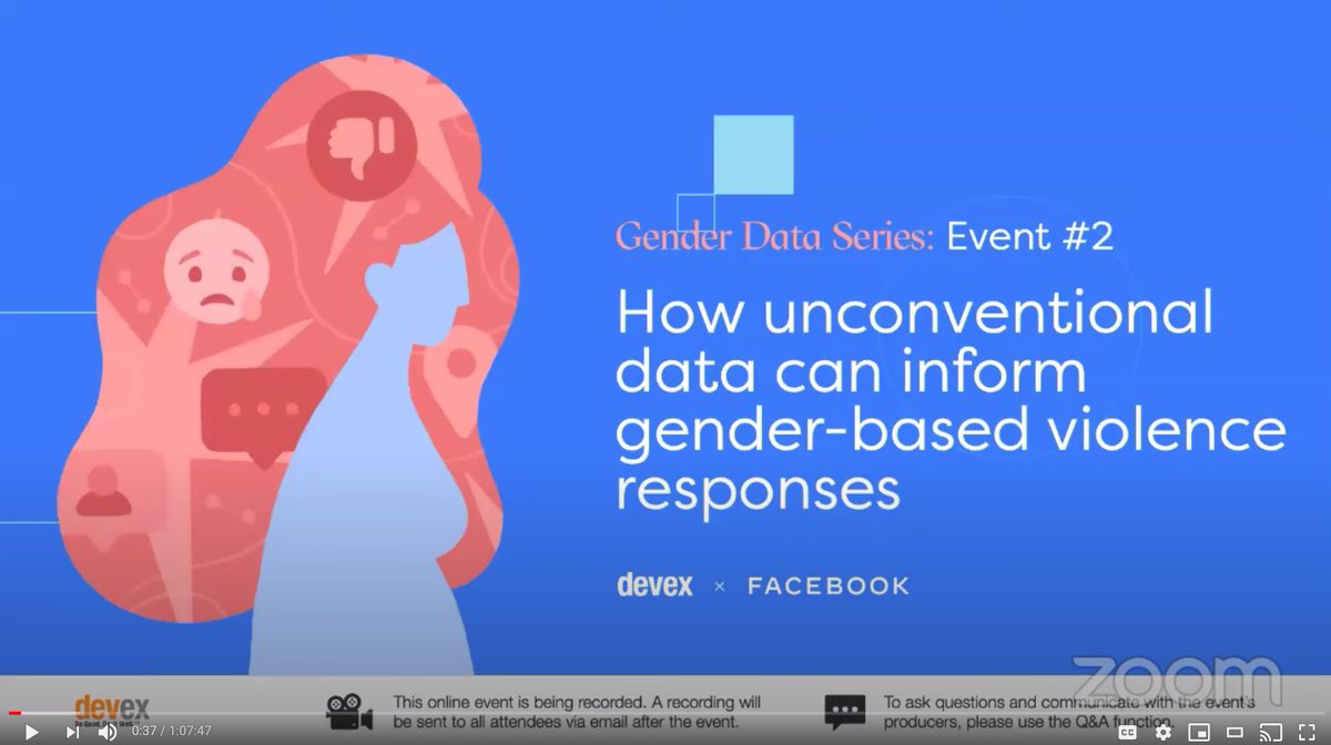 kNOwVAWdata's tweet photo. If you missed our talk w/ @Devex, @CARE, @MaidoCo &amp; @Facebook now you can watch the recording!

We share our thoughts on unconventional methods for understanding how #COVID19 impacts  #ViolenceAgainstWomen.

Do you use any of these practices in your work?

https://t.co/RNFuAAX7FG https://t.co/MZhlgyYX2X
