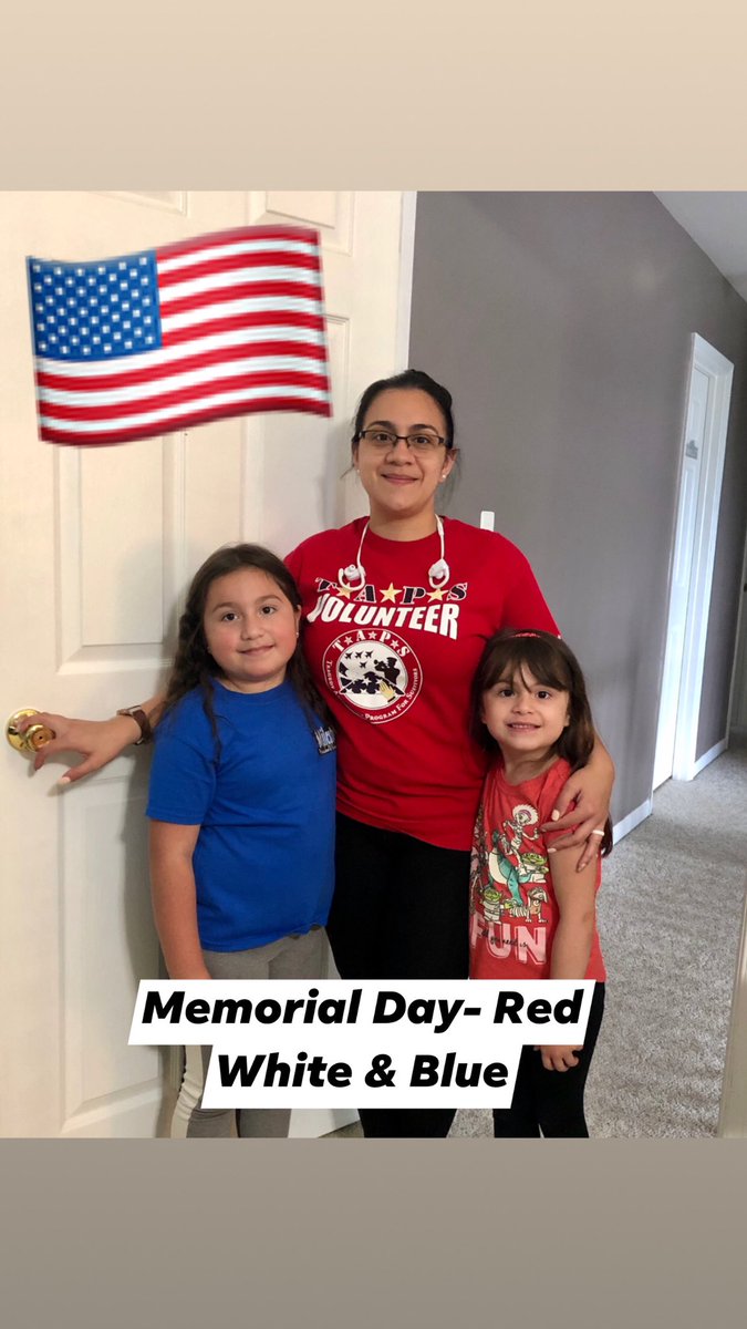 RicanJAZ's tweet photo. @HamptonOaksElem #HawkSpiritWeek had lesson on Memorial Day &amp; what it means to us. Mom talked to us about Marines she lost and shared pics &amp; stories. We will always remember @AllenHicks66AP @ashleymalk @firstwithbrooks #redhouse #orangehouse https://t.co/ugL7KLeq2H