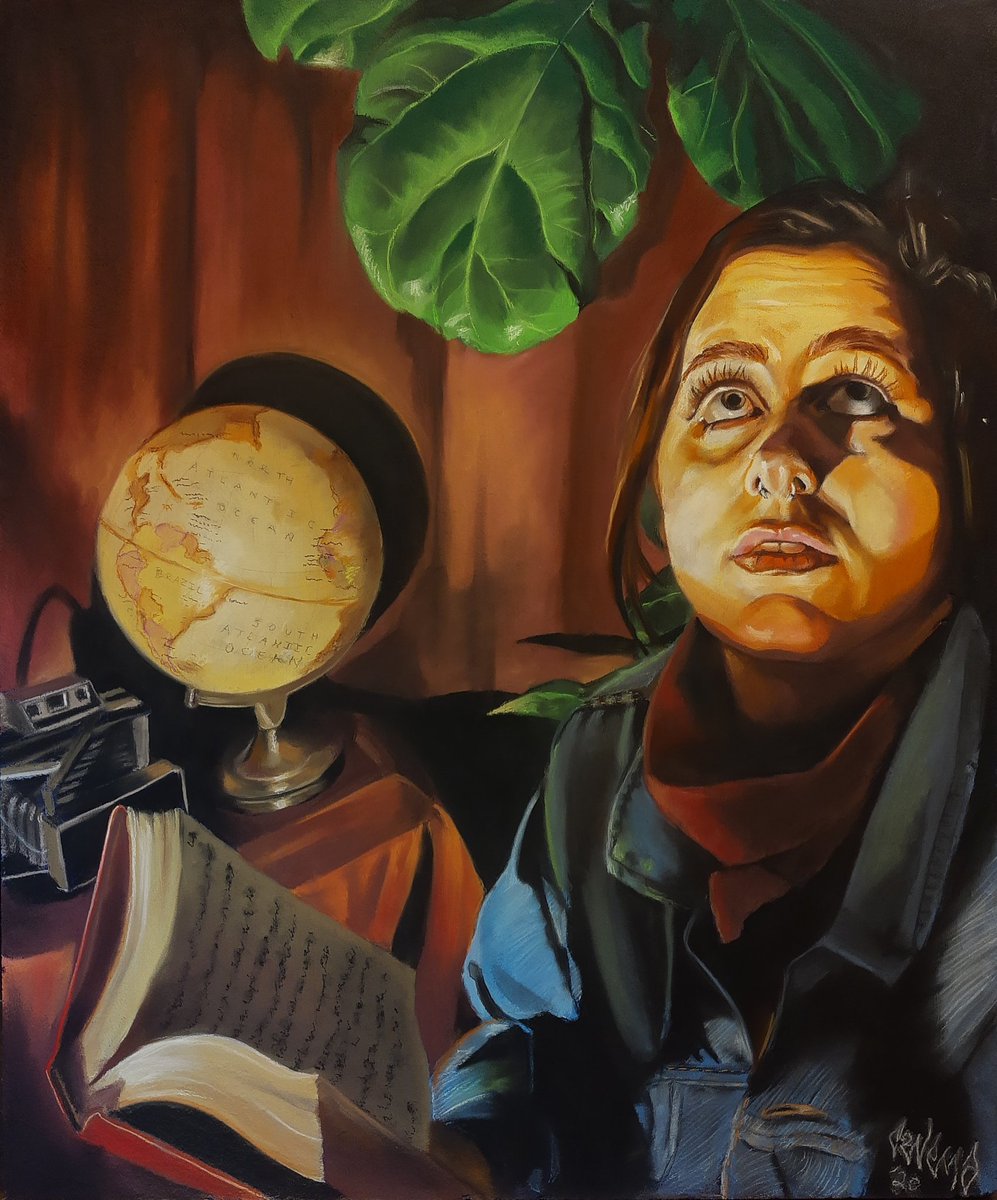 cinema613's tweet photo. Chalk pastel on wood, 40x48. #drawing #portrait #chalk #art #toronto #cinema613 #painting #pastel #chalkpastel #artistsoftwitter #twitter https://t.co/cgttQoPd3F