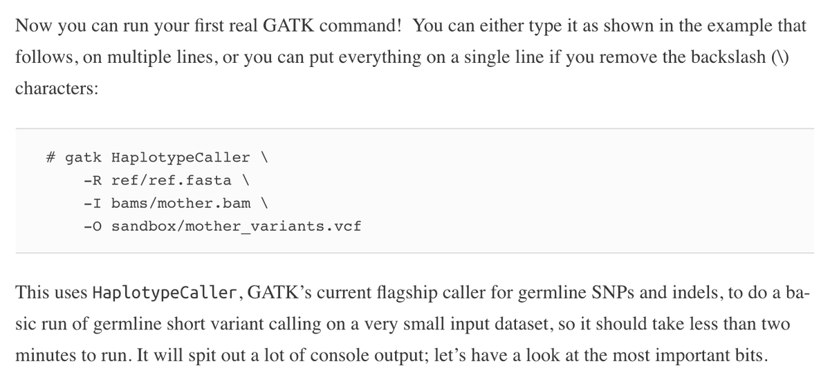 5-First Steps with  #GATK: Let's meet the workhorse of genomics! We start with a general overview, requirements, command line syntax, the usual -- then dive into calling variants with HaplotypeCaller, plus some visual troubleshooting and variant filtering concepts.