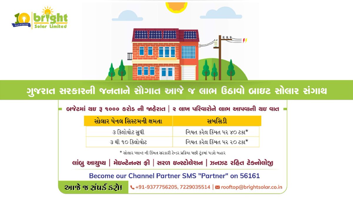 BrightSolarLtd's tweet photo. #EnquireNow! Best in Quality. Unique Range of #SolarPanels for #SolarRooftop & #Solar Water Pumps. 10 years of Experience & World-class Service Provider.
#Solarpanel #SolarPower #SolarEnergy #SolarRooftop #Brightsolar
For more details visit our website- https://t.co/uIL66DBWP3 https://t.co/yChcWAo8Ue