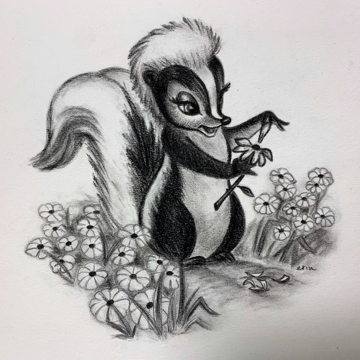 ErinFra's tweet photo. Felt like drawing a Flower ✏️🌸 https://t.co/2gD96UxUMW