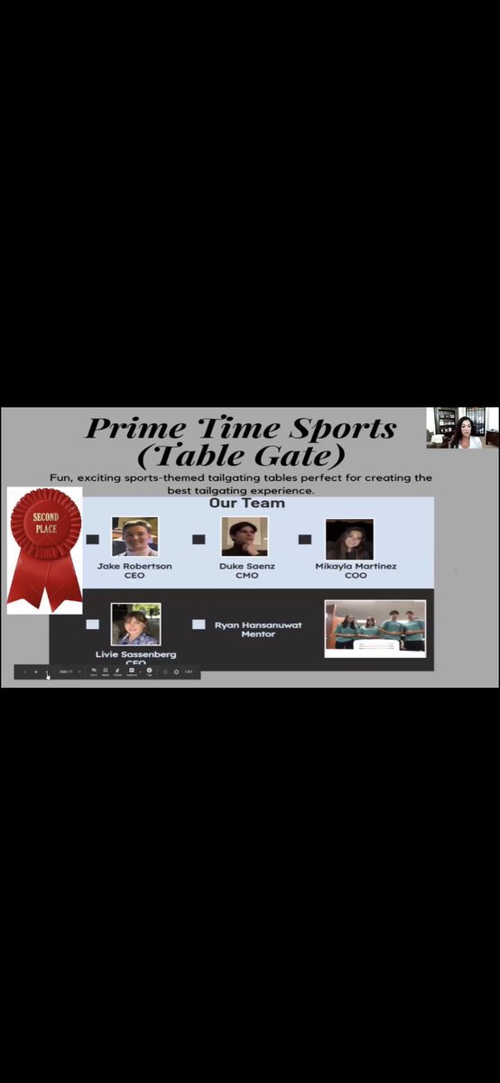 So proud of my daughter’s <a href="/IncubatorV/">Incubator_Vistaridge</a> Prime Time Sports team for winning 2nd place this year. Thank you to the Incubator staff, VRHS, and LISD for providing and supporting this amazing program. This mama is very proud! @pjohnson_vrhs #1lisd