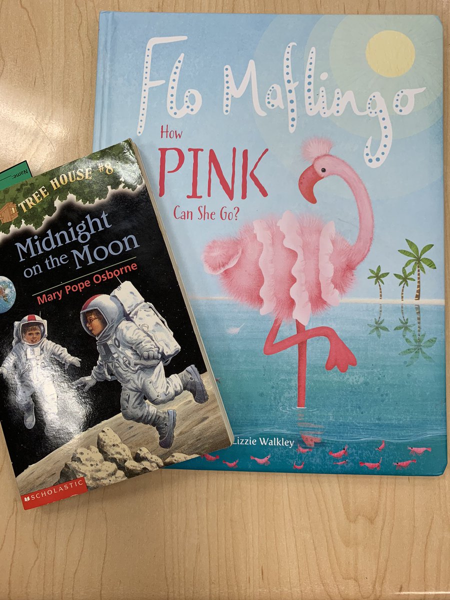 We had our weekly Wednesday night read aloud in a different location...the classroom!!  They were so excited I was there that we ended up reading reading a flamingo book and starting our next chapter book! #BeTheLight <a href="/HumbleISD_OE/">Oaks Elementary</a>