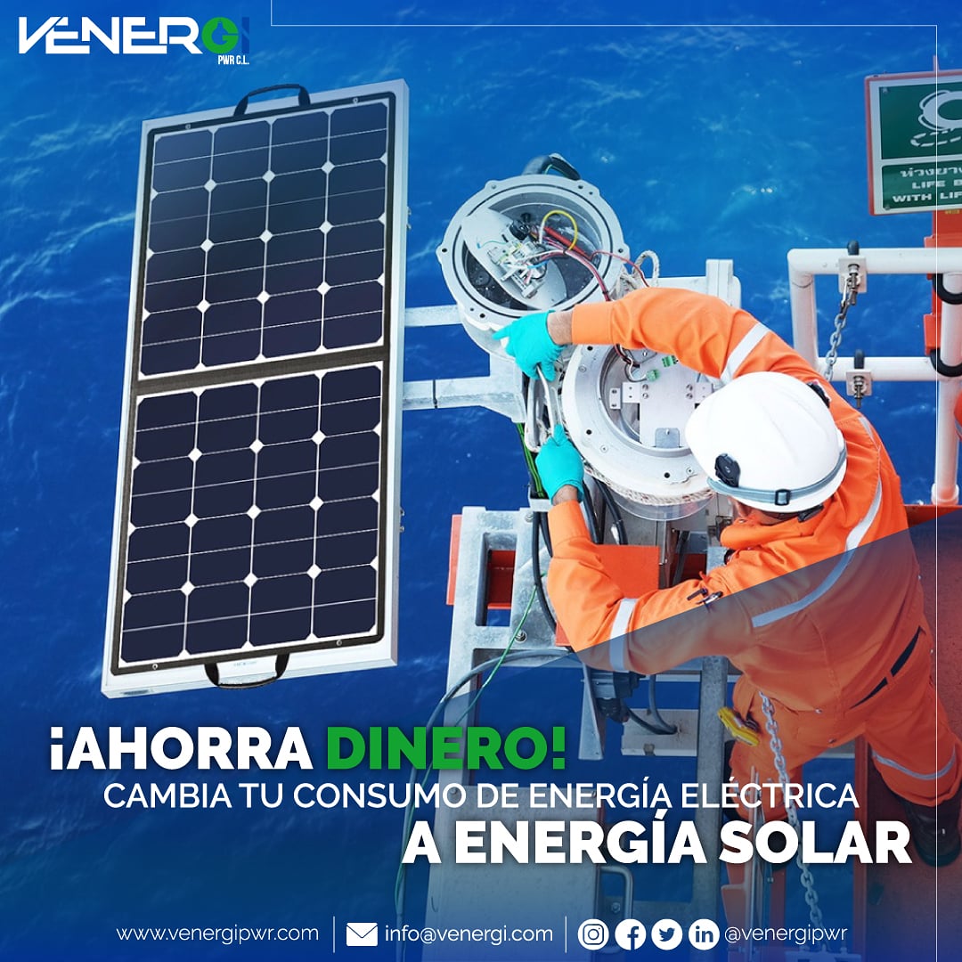 Andyplatz's tweet photo. #AhorroEnergetico | Una de las formas más obvias de ahorro 📉 de dinero por medio de Energías Renovables 🔅 a las empresas, es reduciendo el valor que paga por sus planillas.

+ Info -> 📌 https://t.co/6Q3SsobIuI

____________
#YoGeneroMiEnergia #deUsuarioaGenerador https://t.co/CILll0Q2pn