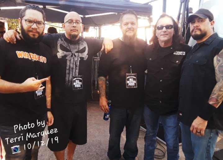 VoodooStomp's tweet photo. Hanging with Dubba G at last year's Riding for Boobs bikerun. #texasvoodoostomp #thedevilsrejects #klaq #glenngarza #ridingforboobs https://t.co/K1LWJXOn9h