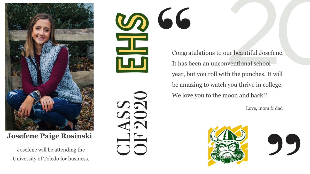 evglocalschools's tweet photo. Congratulations Class of 2020! #evgclassof2020 https://t.co/veo1vLNinY