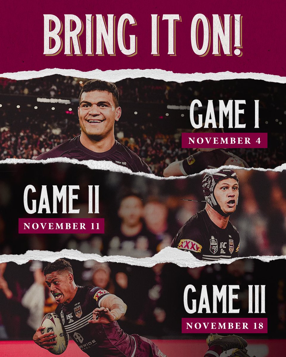 Bring on November 💥 #QLDER