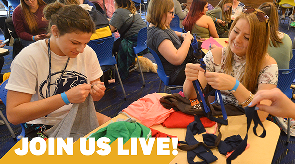 Join us tomorrow at noon on Facebook Live as we chat with the <a href="/CSIKent/">Center for Student Involvement</a> and learn about the many ways you can get involved and create your own unique Kent State experience through organizations, leadership, campus events and more!

Follow us: www.facebook/kentstateadmissions