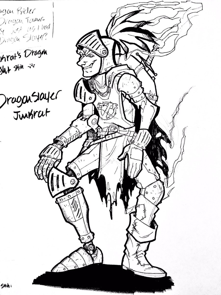 KryptiqKreachur's tweet photo. I felt bad for not posting anything, so here’s this skin concept I made up for Junkrat.
I want to fully finish this (and edit it because his head is WAY too big) at some point, so you might be seeing it more

#sketchbook #overwatch #OverwatchFanart https://t.co/iNtSRKzfAm