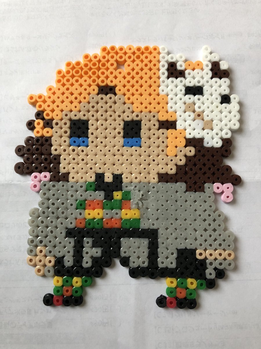 Uzivatel スコティッシュうりとみら Na Twitteru 鬼滅の刃 アイロンビーズ たんじろう まこも さびと 鬼滅の刃 アイロンビーズ たんじろう まこも さびと 小学生