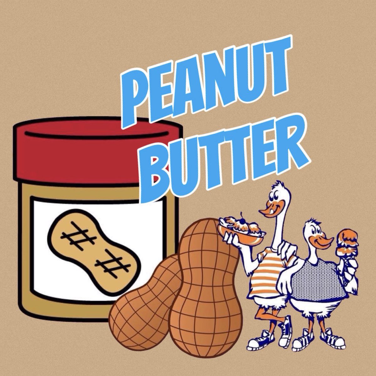 Goose_Bros's tweet photo. Half gallons of Jiffeo and Peanut Butter are restocked and Teaberry is now available! To order, download the app from our website. Store code: O7JSQT. We open at 4 p.m. tomorrow. #getgoosed https://t.co/dRc3gxlcPJ