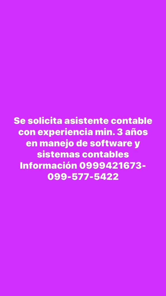 karemcando's tweet photo. Interesados enviar cv al correo shirleycando.transcarsell@gmail.com https://t.co/wpd7pxagC0