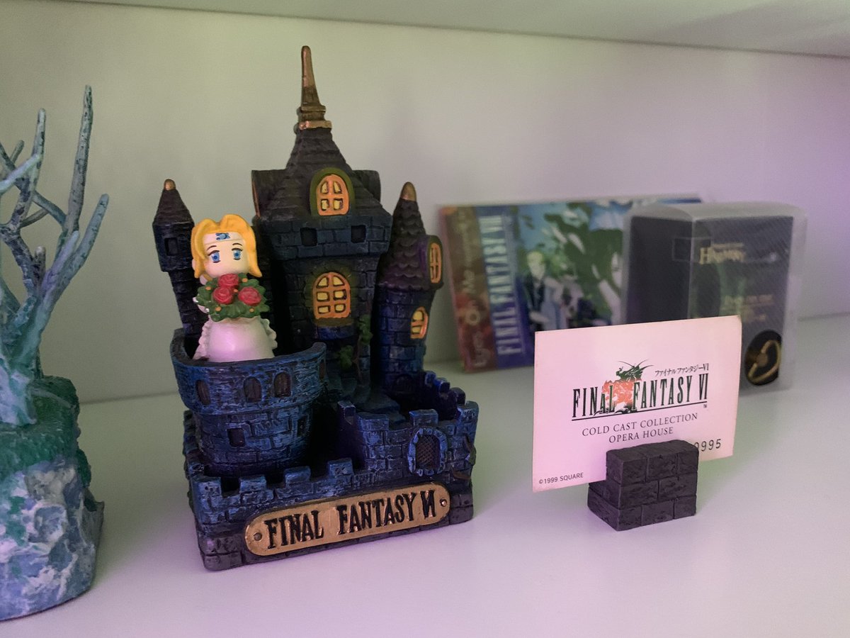 Final Fantasy VI - Opera House cold cast statue. One of my