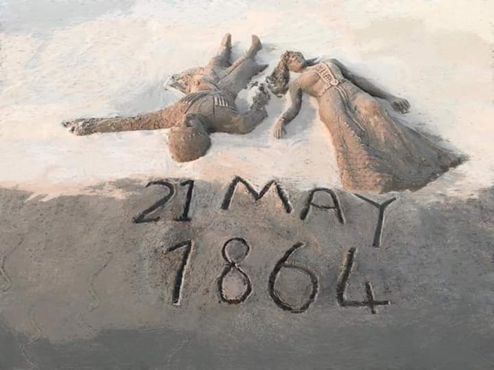 circassian156's tweet photo. 21 Mayıs 1864 / Çerkes Soykırımı

#May21 1864 / #CircassianGenocide

The artist: Bezroko Keramettin

Eserler paylaşıma açıktır! / Feel free to share! https://t.co/wIX4mrRp7X