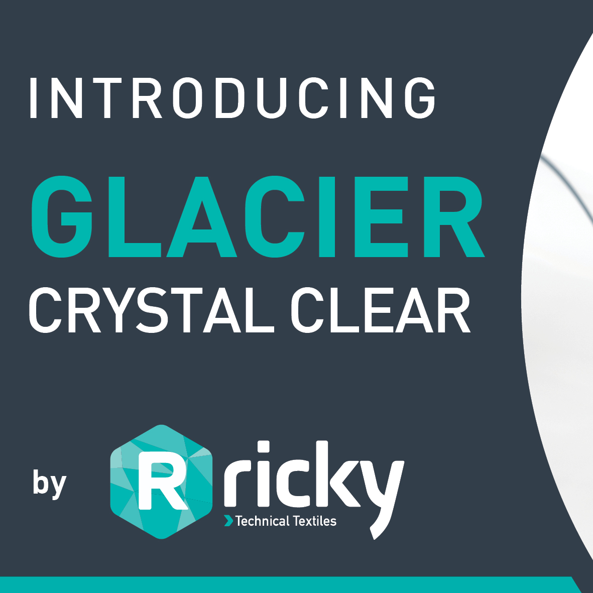 RickyRichardsAU's tweet photo. Introducing new wide width Glacier Crystal Clear by Ricky!  The ultimate in PVC clear. 
Ideal for COVID19 barriers, blinds, temporary glazing, marquees, motor and marine trimming.  
#glaciercrystalclear
#rickyrichards
#rickyrichardsau
#outdoorblinds https://t.co/zs985syqLL