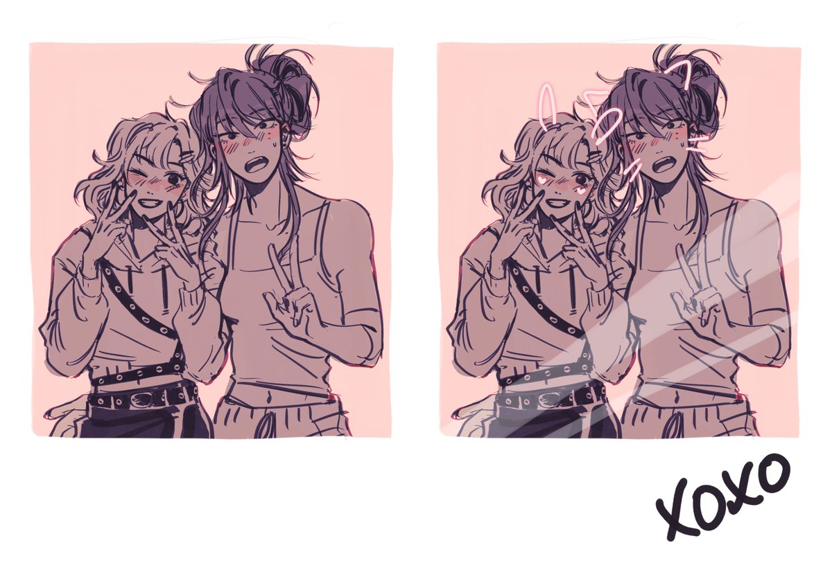 ?? mamamia thank u for the love on these girls wowie?? here r some quick scribbles of the gays ?? 