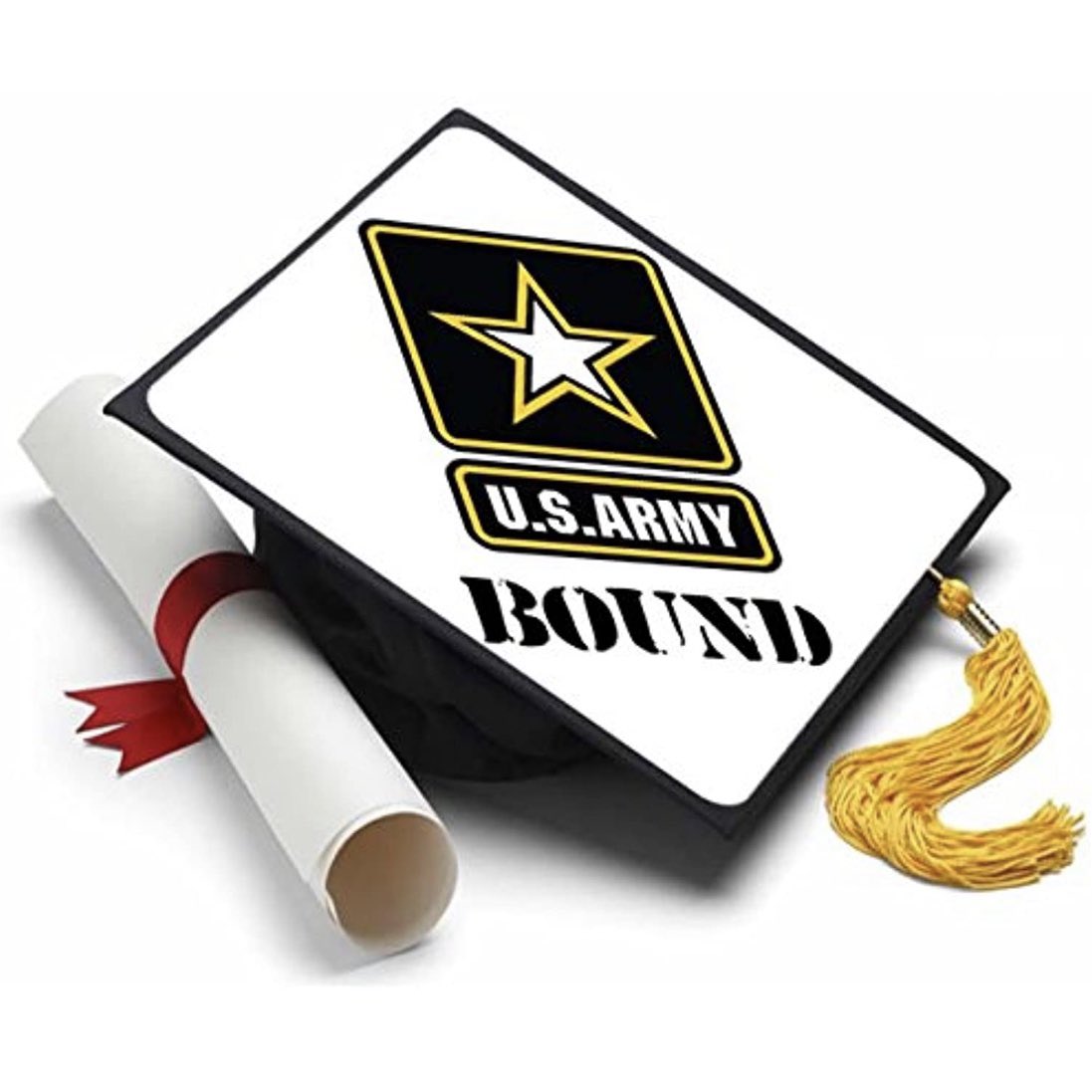 DesaStoneEdS's tweet photo. My boy’s grad cap 💚🇺🇸🤎 #ArmyBound #ProudMama #FrostburgGRAD2020 https://t.co/VQBHH79vCW