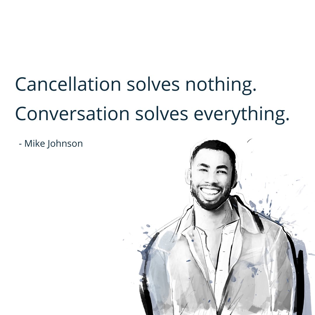 MeganDubs's tweet photo. I feel like this is right up @SchittsCreek ♥️ 

#ConversationOverCancellation 
@MikeJohnson1_ https://t.co/Gvp8NKtzq3
