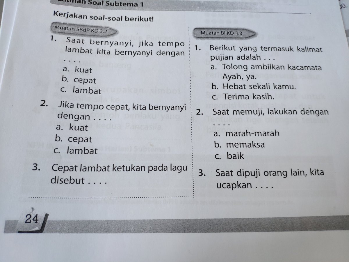 Ahmad Pathoni On Twitter The Answers Seem Obvious Didn T They Learn How To Write Test Questions In Teachers Training University