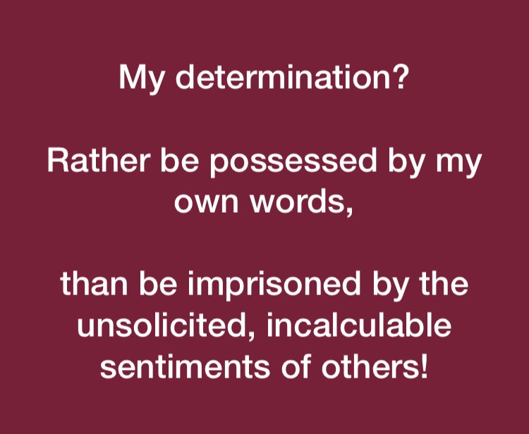 maazubayuoni's tweet photo. Why I listen to myself more😊. #poetry #poetnegus #thereformer https://t.co/JxL0acMSnJ