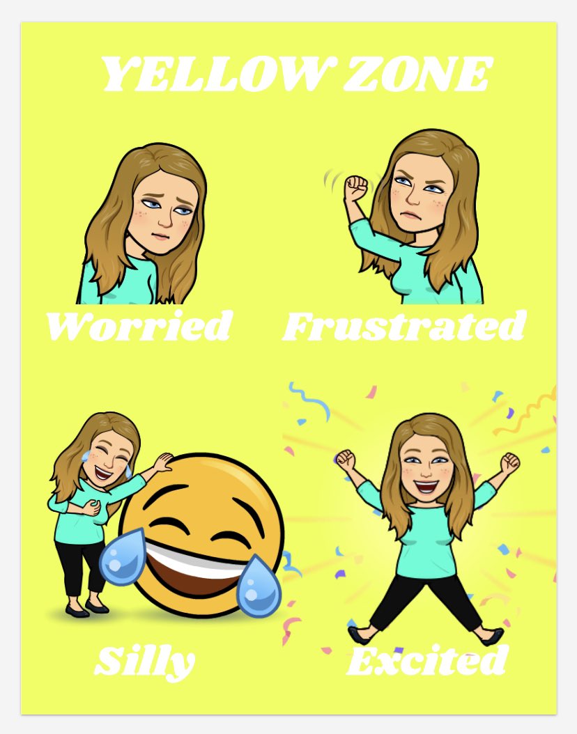 KristiJonesy's tweet photo. Sharing an 💡 from my bitmoji Facebook group. #zonesofregulation   #Kindergarten #aWESome https://t.co/KpY1FVL4OX