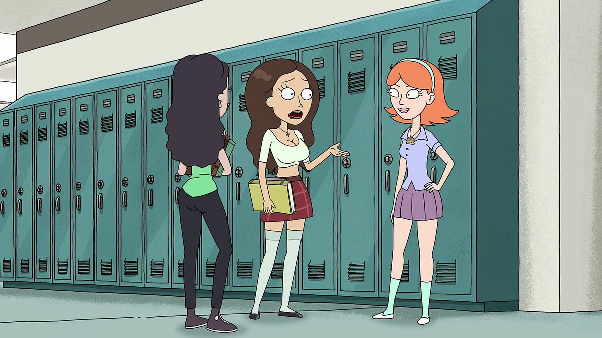 Reference Emporium on X: Screenshots of Tricia Lange from Rick and Morty.  Albums t.coOoyRZobrht or t.coguD1Y9lNEl  t.coRezPeCndiA  X